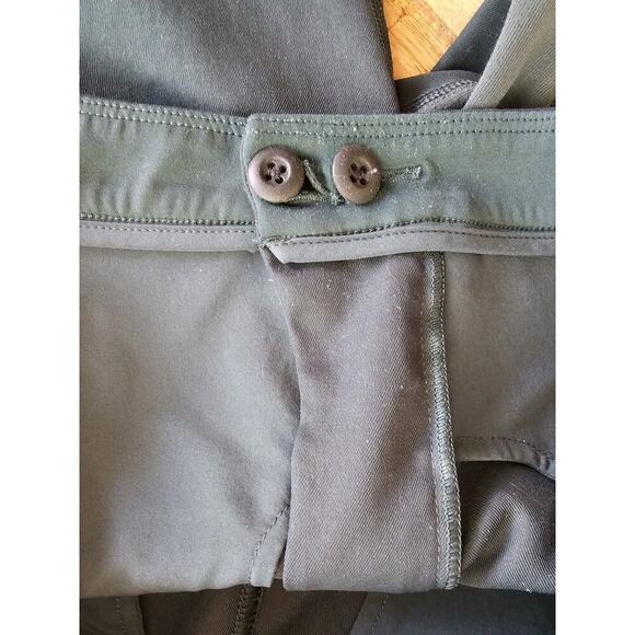Lululemon Dark Green Stretch Utility Pants Women's Size 8 - Picture 5 of 11
